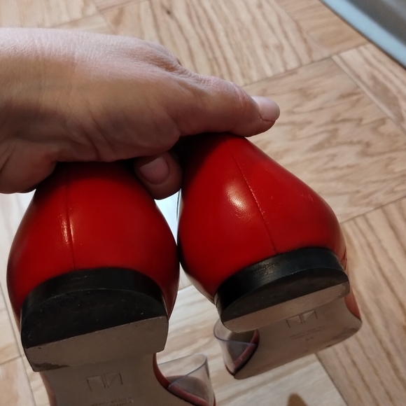 Tamara Mellon Capretto Flats Red Size EU42/US:10-10.5 - Picture 10 of 15